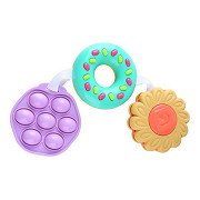 Playgo Sensory Toys Blume und Donut und Pop-it – 3-tlg.