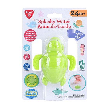 Playgo Splashing Water Animal Bath Toy Turtle