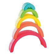 Playgo Stapelspiel Regenbogenfarben - 5 Stk.