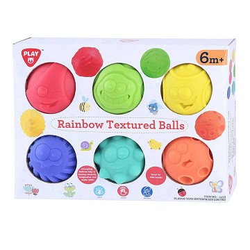 Playgo Sensory Balls - 6pcs.