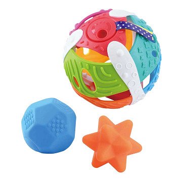 Playgo Schüttel- und Roll-Sensorikball - 3 Stück.