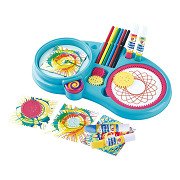 Playgo 2-in-1 Spiralzeichenset - 33 Teile.