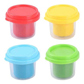 Playgo Knete-Set 4 Farben - 4x56 Gramm