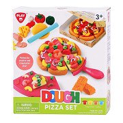 Playgo Pizza Kleiset - 4 Kleipotjes