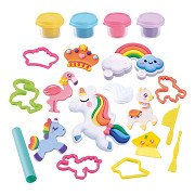 Playgo Fairy Tale Unicorn Clay Set - 4 Clay Pots