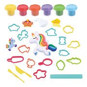 Playgo Fantasy Eenhoorn Kleiset - 6 Kleipotjes