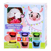 Playgo Farm Animals Clay Set - 6 Clay Pots