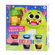 Playgo Monster Gang Clay Set - 6 Clay Pots
