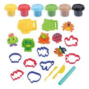 Playgo Monster Gang Ton-Set - 6 Tontöpfe
