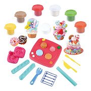 Playgo Dessert Clay Set - 6 Clay Pots