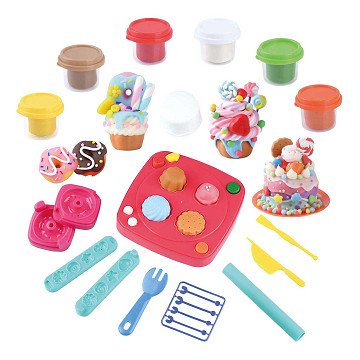 Playgo Dessert Clay Set - 6 Clay Pots
