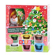Playgo Christmas Tree Clay Set - 6 Clay Pots