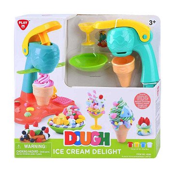 Playgo Delicious Ice Cream Clay Set - 4 Clay Pots