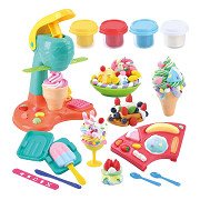 Playgo Köstliches Eiscreme-Ton-Set – 4 Tontöpfe
