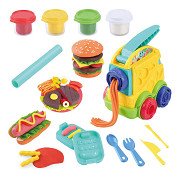 Playgo Food Truck Ton-Set - 4 Tontöpfe