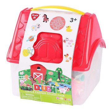 Playgo Small Farm Clay Set - 4 Clay Pots