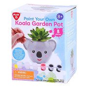 Playgo Paint Your Own Koala Flower Pot - 8pcs.