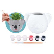 Playgo Paint Your Own Koala Flower Pot - 8pcs.