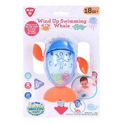 Playgo Bath Toys Wind-Up Swimming Whale