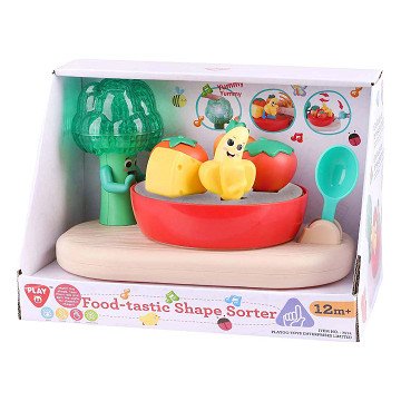 Playgo Shape Sorter Vegetables & Fruit