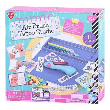 Playgo Airbrush Tattoo Set - 11dlg.