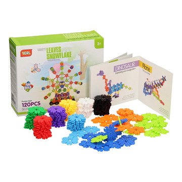 Construction elements, 120 pcs.