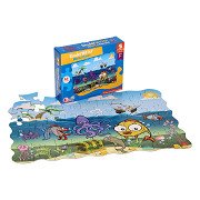 Floor puzzle Underwater world, 45 pcs.