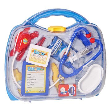 Dokterskoffer Blauw XL