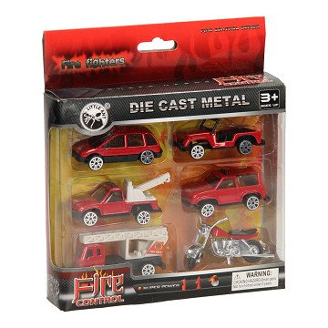 Die-cast Vehicle Set - Fire Brigade