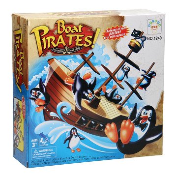 Penguin Boat Balance Game