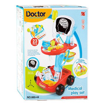 Ärztewagen, 23-teilig.