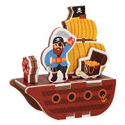 Bad Foam Pirate Boat 3D