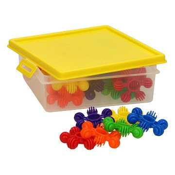 Building Shapes Stars in Storage Box, 24pcs.