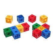 Building set connecting blocks - 6 colors - 300 pcs