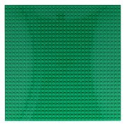 Bauplatte für Mini-Bausteine ​​Grün - 25x25cm