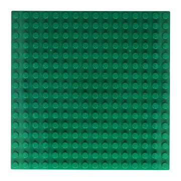 Bouwplaat Groen - 25,5x25,5cm