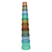 Transparent Stackable Cup - 9 pcs.