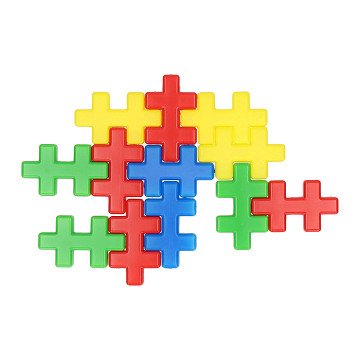 Plus Puzzle-Set mit einer Form – 60 Teile