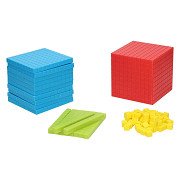 Gekleurde Blokjes met Opbergdoos - 121dlg