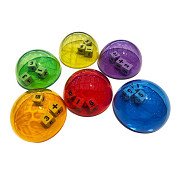 Dobbelsteenkoepels - 10 cm - 6st.