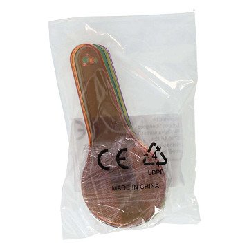 Transparente Farbpaddel – 6 Stk.