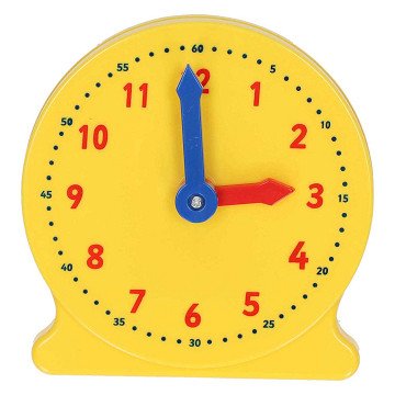 Leren Klokkijken - 10cm