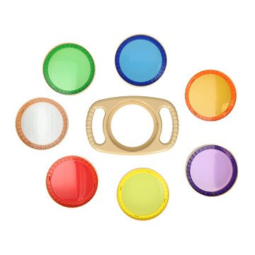 Farbwechselnde Schaugläser – 8er-Pack