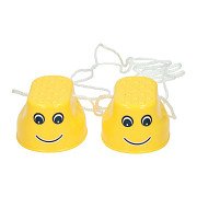 Yellow Smiley Walking Blocks