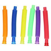 Farbige Stretchy Tubes - 6 Stk.