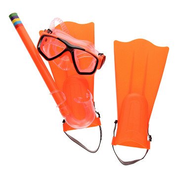 Snorkel set with fins