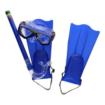 Snorkel set with fins