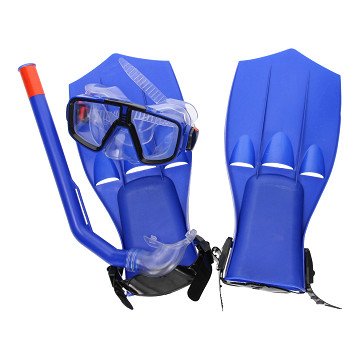 Snorkel set with fins