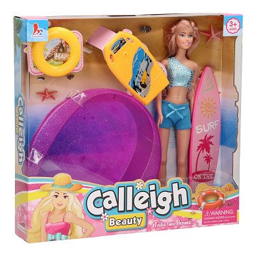 Calleigh – Surfpuppe mit Schwimmbad