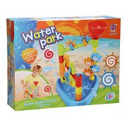 Water play course Water wheels